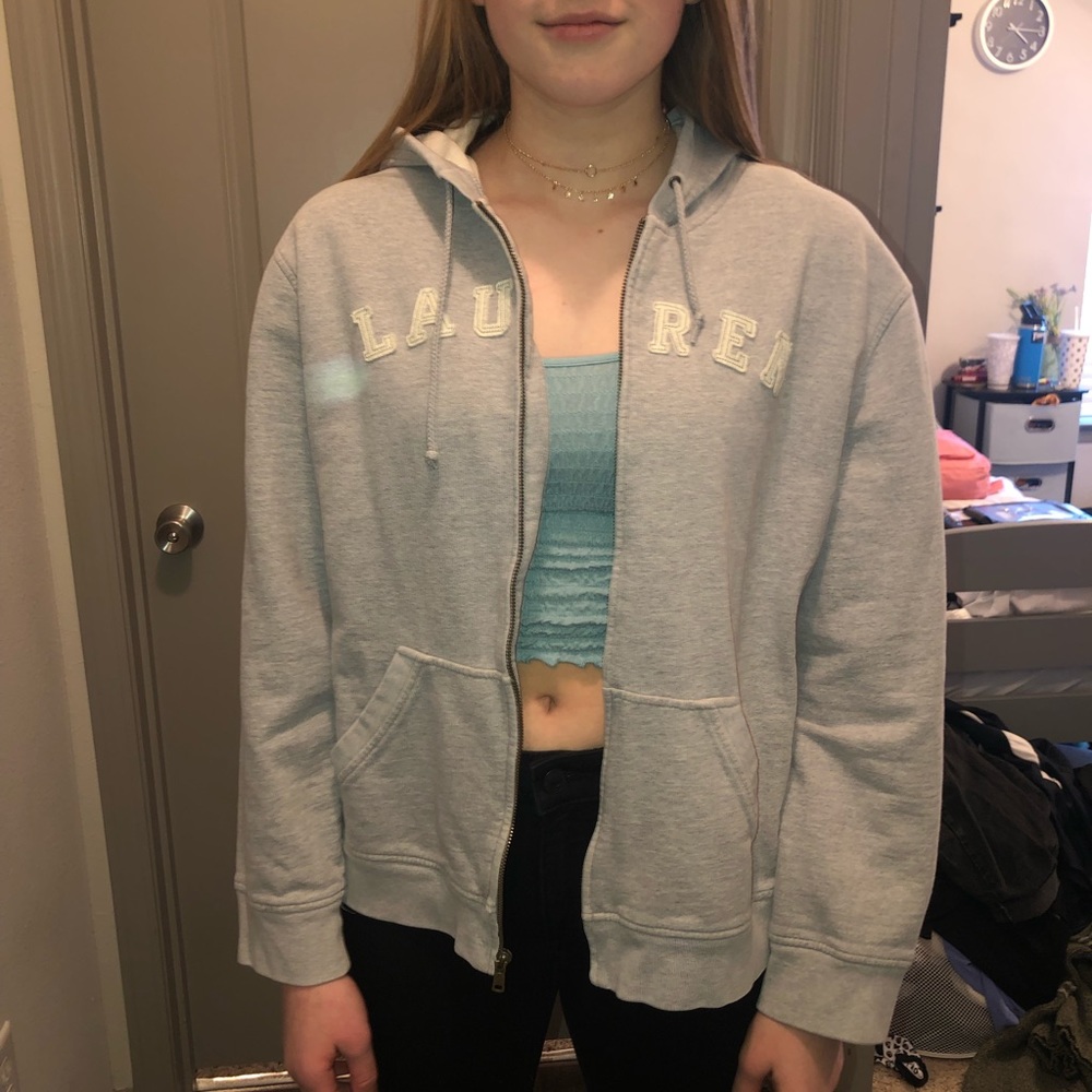 Lauren Jeans Co. Zip Up Hoodie